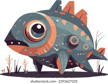 Creature Vector Illustration (monsters  animals)