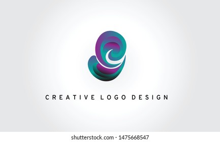 Creatve design S letter Vector Logo Template