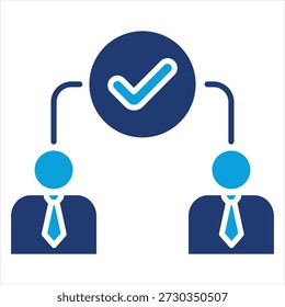 Credence Flat Blue Icon Style