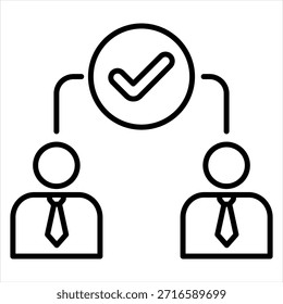 Ilustración vectorial de icono de esquema de credenciales