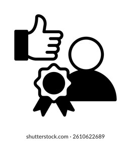Credibility Icon Element for Design