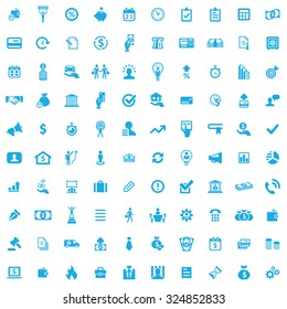credit 100 icons universal set for web and mobile
