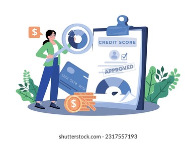 Credit analyst evaluating creditworthiness of individuals and businesses.