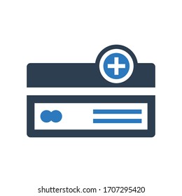 credit card add icon - vector illustration