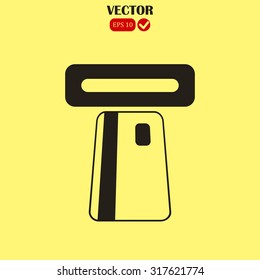 Credit card. Automated teller machine