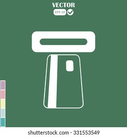 Credit card. Automated teller machine