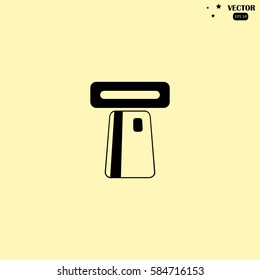 Credit card. Automated teller machine