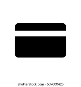 Credit card back icon