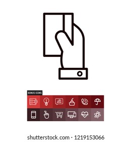 Credit card black friday vector icon