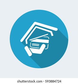 Credit card button