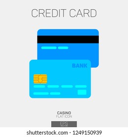 Credit card color icon