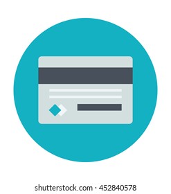 Credit Card Colored Vector Icon