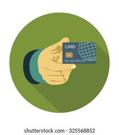 
Credit Card Colored Vector Illustration

