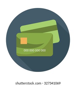 
Credit Card Colored Vector Illustration
