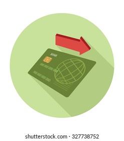 
Credit Card Colored Vector Illustration
