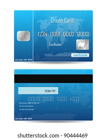 Credit Card Concept Isolated On White