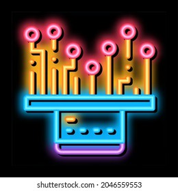 Credit Card Concept neon light sign vector. Glowing bright icon Credit Card Concept sign. transparent symbol illustration