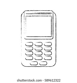 credit card dataphone icon image 
