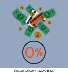 Credit Card design for online shopping, online payment concept. for business finance, online banking, and shopping online. vector illustration 
