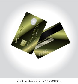 credit card design. vector illustration. business and finance plastic. payment abstract.