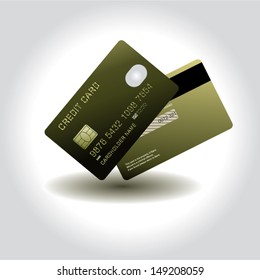 credit card design. vector illustration. business and finance plastic. payment abstract.