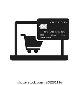 credit card design, vector illustration eps10 graphic 
