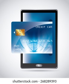 credit card design, vector illustration eps10 graphic 