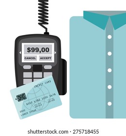 credit card design, vector illustration eps10 graphic 