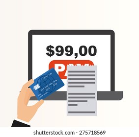 credit card design, vector illustration eps10 graphic 