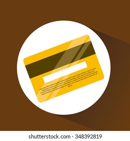credit card design, vector illustration eps10 graphic 
