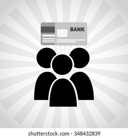 credit card design, vector illustration eps10 graphic 