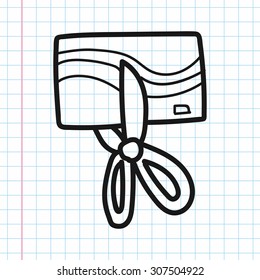 credit card doodle