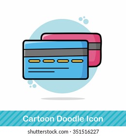 credit card doodle