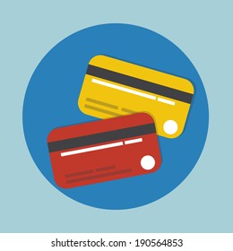 credit card with electronic payment 