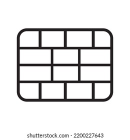 Credit card emv chip icon | Black Vector illustration |