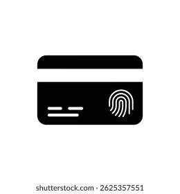 Credit Card with Fingerprint Scan for Enhanced Security