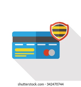 credit card flat icon