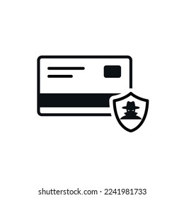 credit card hacker Secure credit card transaction. Payment protection concepts, secure payment. Vector illustration.
