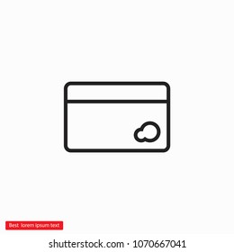 Credit card icon