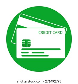 Credit card icon.