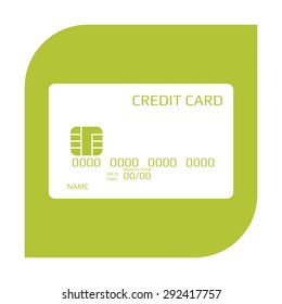Credit card icon.