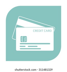 Credit card icon.