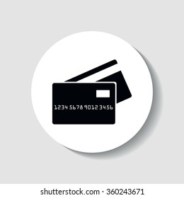 Credit card icon.