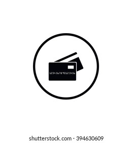 Credit card icon.