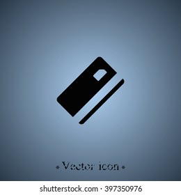 Credit card icon.