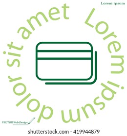 credit card icon