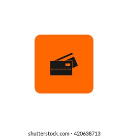 Credit card icon.