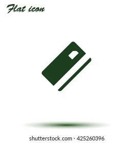 Credit card icon.