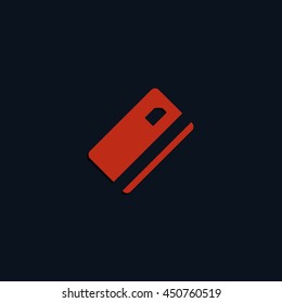 Credit card icon.