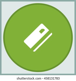 Credit card icon.